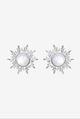 Earrings "Matahari" silver