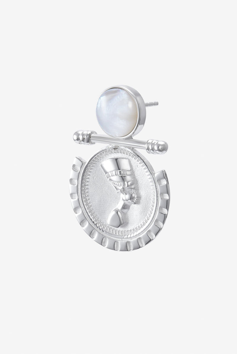 Earrings "Nefertiti" silver