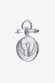 Earrings "Scarab" silver