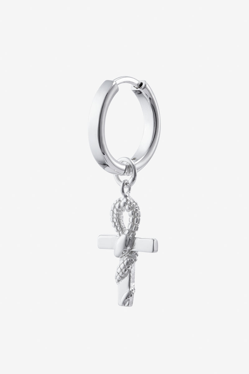 Earrings "ANKH" silver
