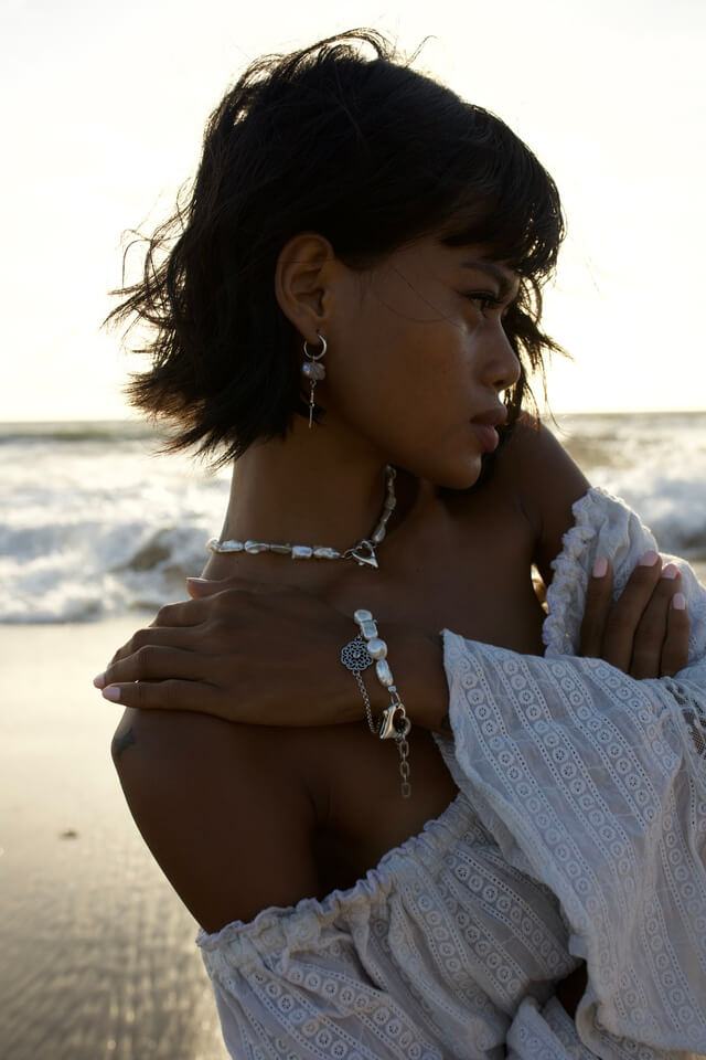 Necklace "Ocean"