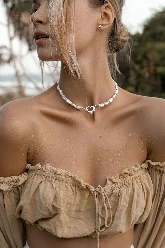 Necklace "Ocean"